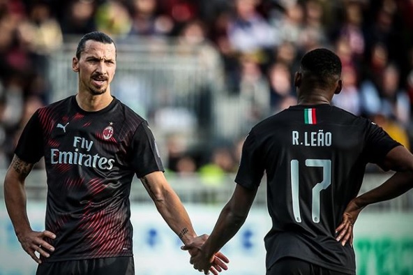 IL MILAN VINCE A CAGLIARI. DECIDONO LEAO E IBRA