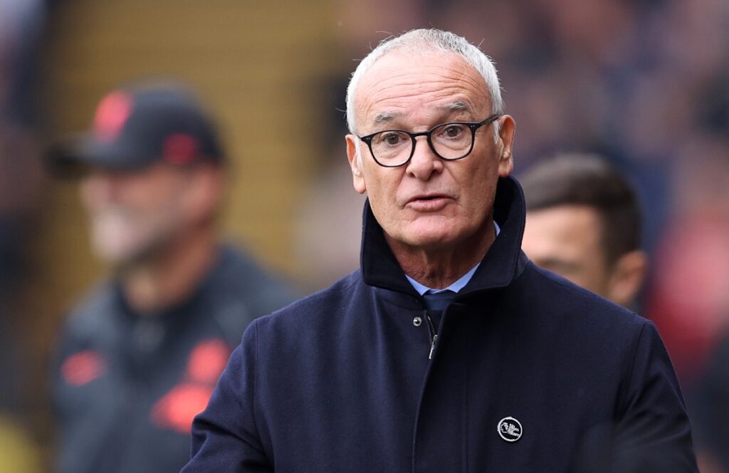 CLAUDIO RANIERI SALUTA IL WATFORD