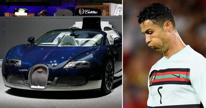 RONALDO: INCIDENTE CON LA BUGATTI