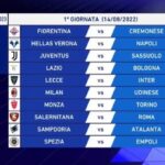 CALENDARIO SERIE A 2022/2023