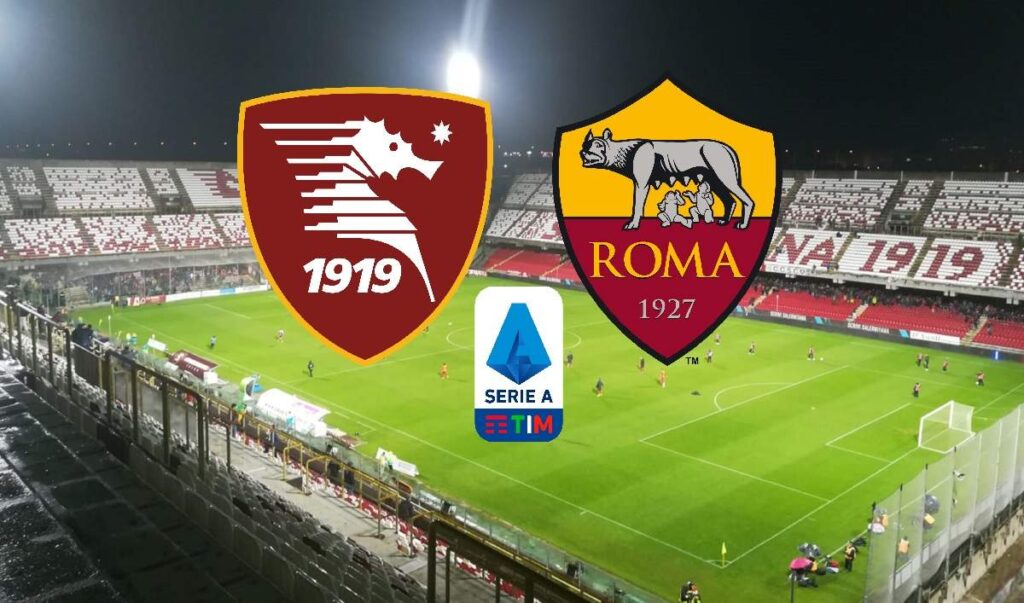 SALERNITANA - ROMA: LA PARTITA