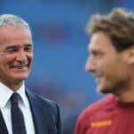 Francesco Totti e Claudio Ranieri