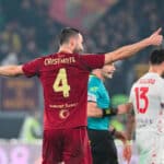 Roma-Monza 4-0. Cristante,