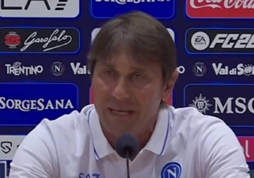 Antonio Conte conferenza stampa-18 luglio 2025