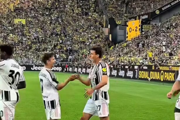 Cambiaso Juventus-Borussia Dortmund