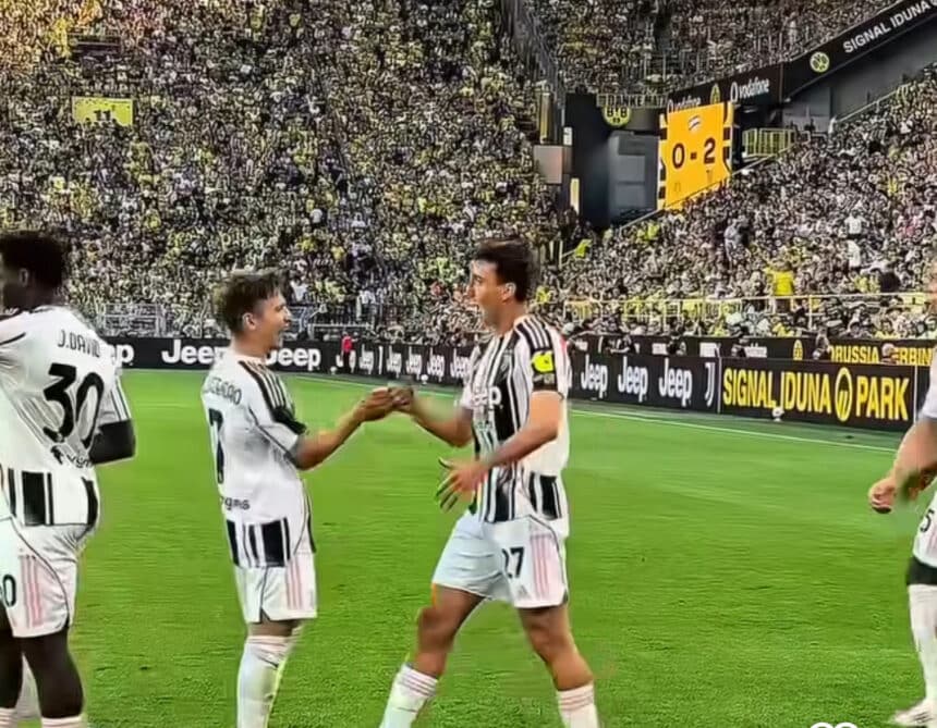 Cambiaso Juventus-Borussia Dortmund