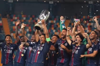 Psg, celebrazioni supercoppa europea