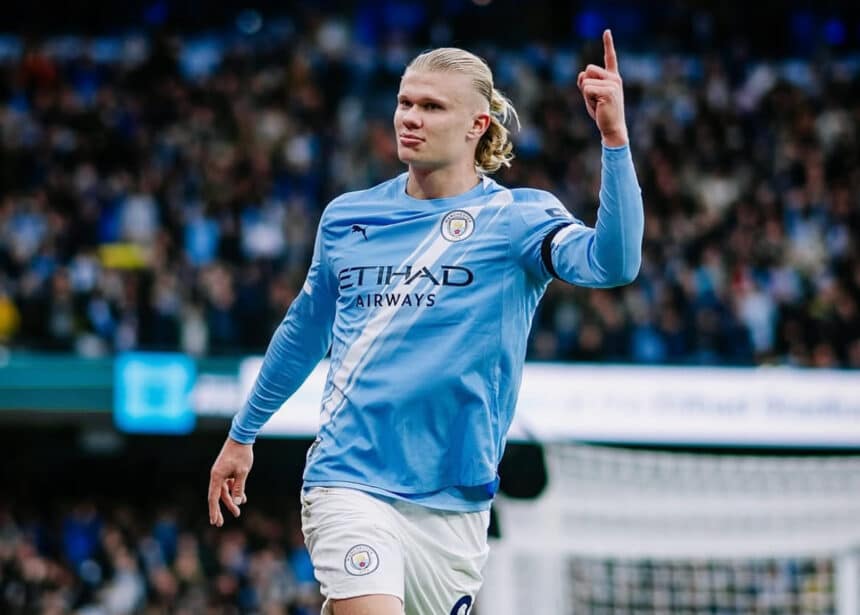 Haaland, Etihad Stadium 14/9/2025