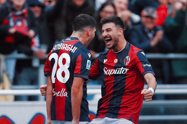 Bologna-Pisa, Orsolini Cambiaghi