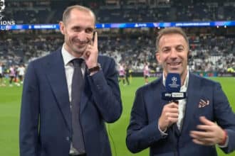 Alessandro Del Piero e Giorgio Chiellini, Stadio Bernabeu 22/10/2025