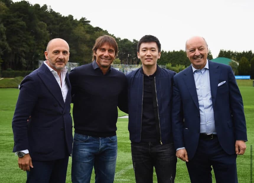 Antonio Conte,Marotta, Ausilio, Zhang Inter