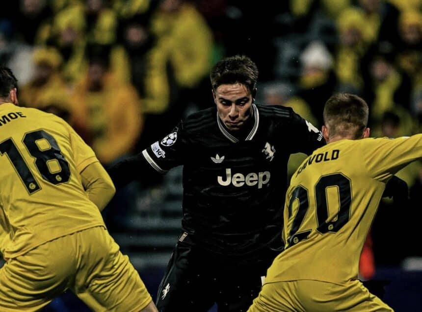 Juventus Bodo Glimt, Kenan Yildiz 26/11/2025