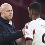 Isaak e Slot, liverpool 30/11/2025