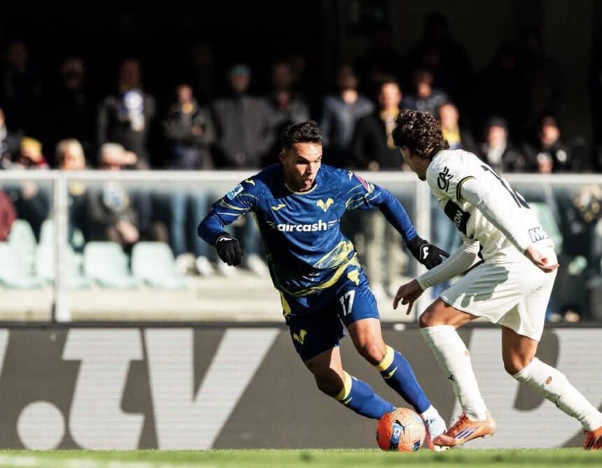 Giovane, Serie A Verona