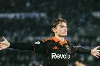 Nico Paz, lazio-como Olimpico 19/1/2026