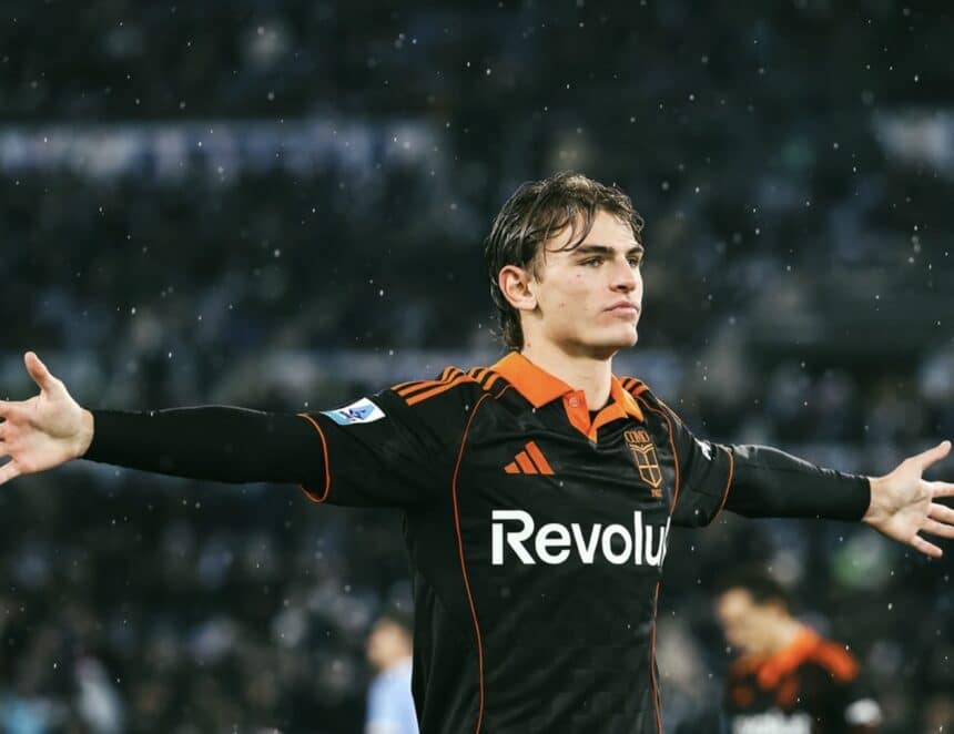 Nico Paz, lazio-como Olimpico 19/1/2026