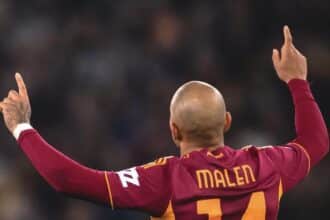 Malen, Roma-Cagliari 9/2/2026