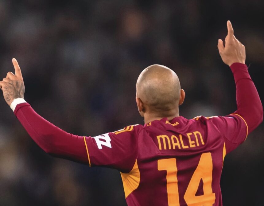 Malen, Roma-Cagliari 9/2/2026
