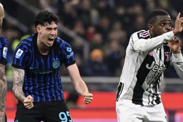 Alessandro Bastoni e Pierre Kalulu, Inter Juve 14/2/2026