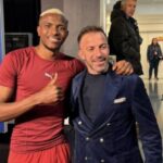 Osimhen e Alessandro Del Piero
