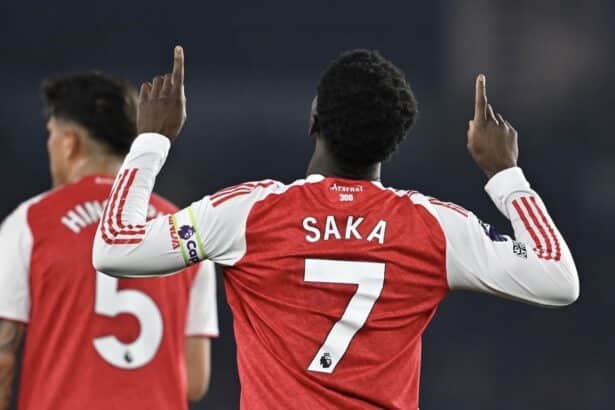 Saka, brighton-arsenal