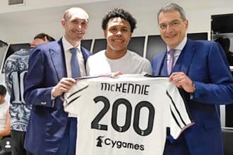 Comolli Mckennie e Chiellini