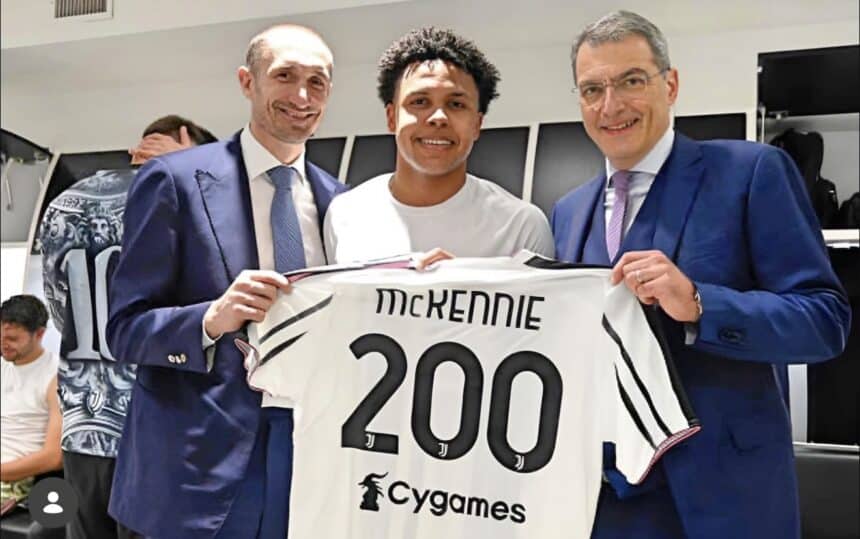 Comolli Mckennie e Chiellini