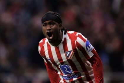 Ademola LookmanAdemola Lookman Atletico Madrid-Barcellona 14/4/2026 Uefa Ucl