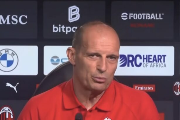 Massimiliano Allegri coach Milan Conferenza Stampa