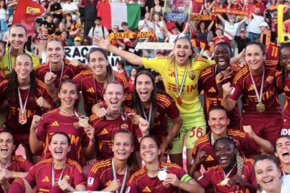 Coppa Italia women, Roma festeggiamenti