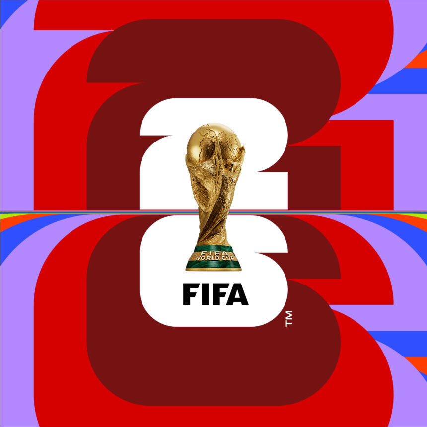 Logo ufficiale mondiali Fifa 2026