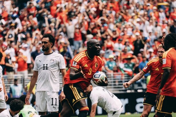 Romelu Lukaku, Belgio -Egitto 15/6/2026
