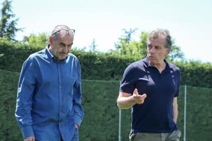 Sarri e Giuntoli, Atalanta