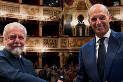 Massimiliano Allegri e Aurelio De Laurentiis