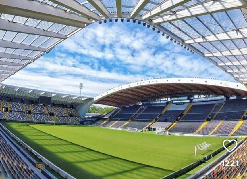 Stadio Udinese blu energy