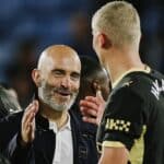Enzo Maresca e Erling Haaland