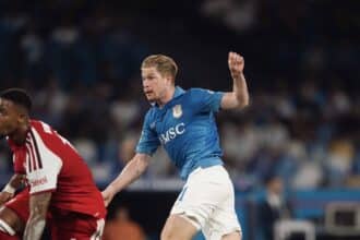 De Bruyne Napoli-Arsenal, Champions League 9/9/2026